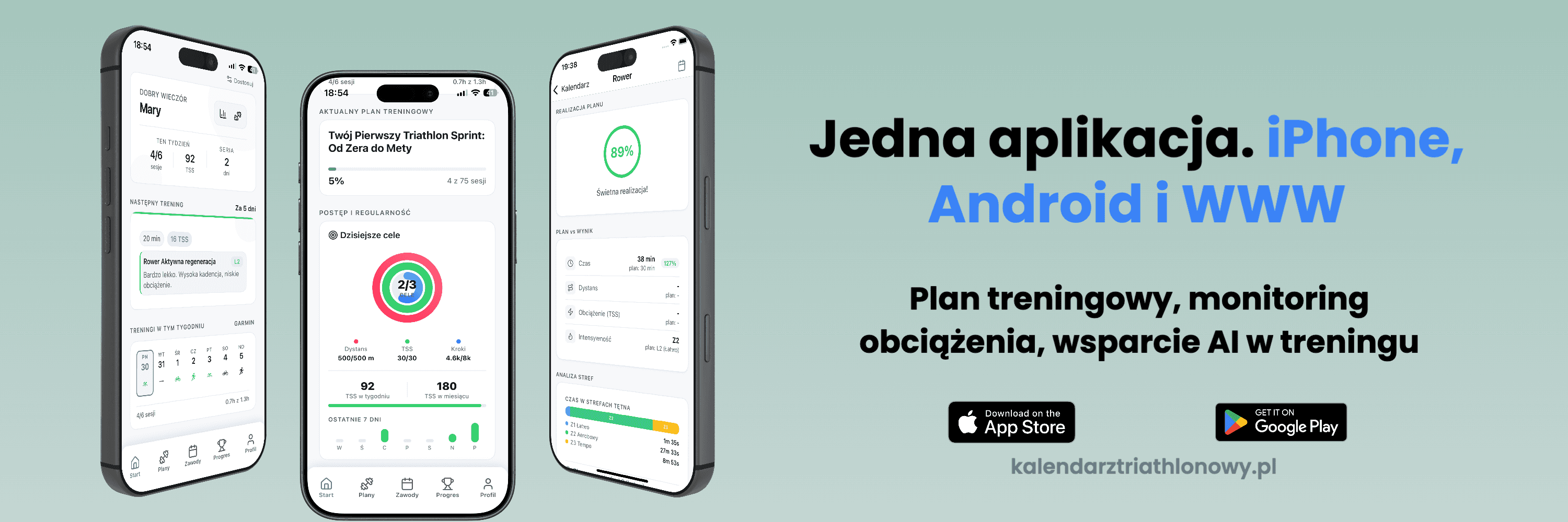 Kalendarz Triathlonowy - Subskrypcja Premium