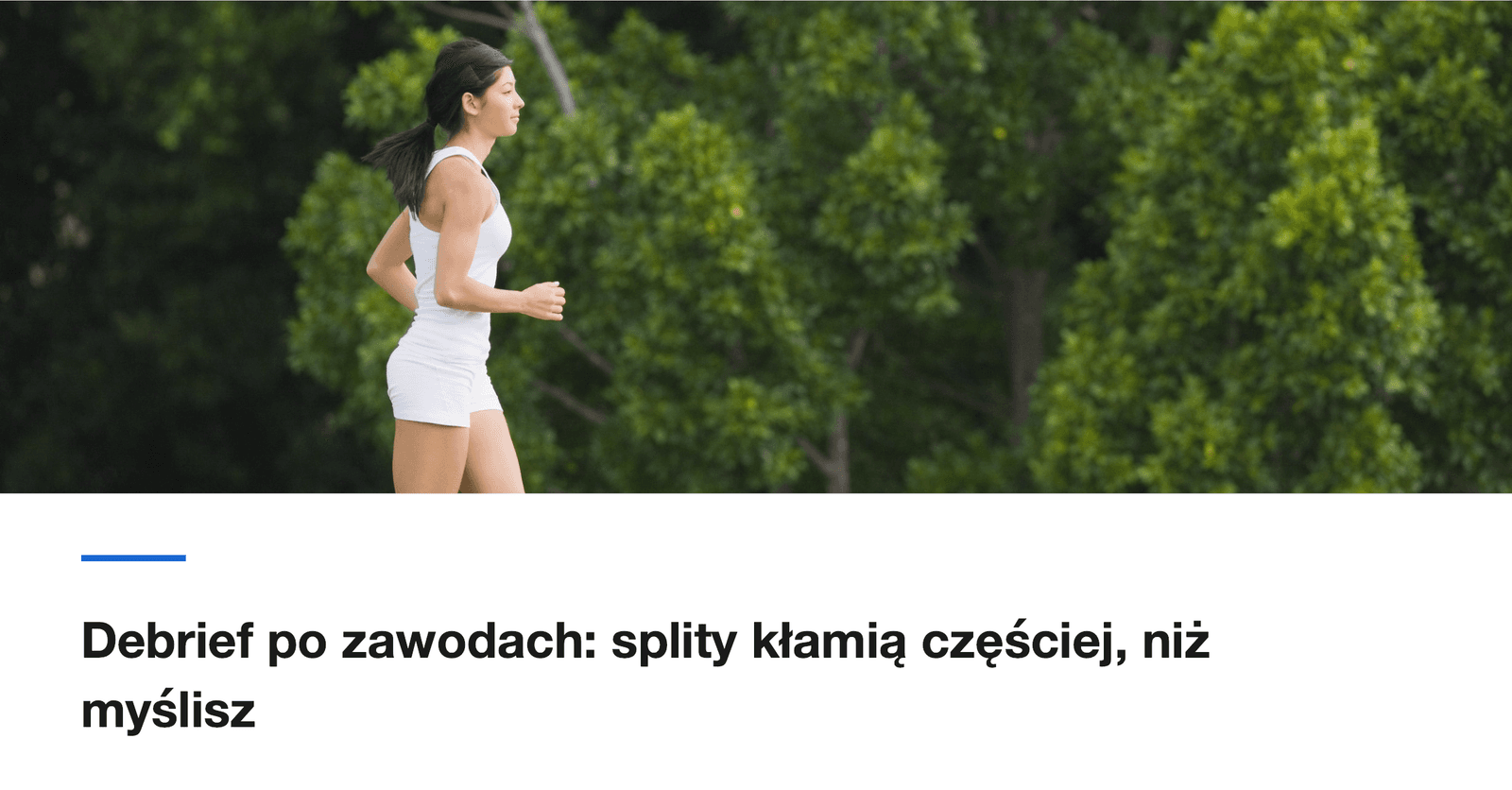 Debrief po zawodach: splity kłamią częściej, niż myślisz