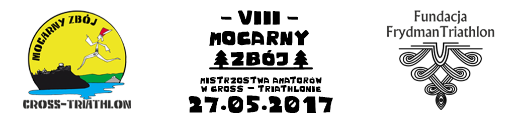 Logo Zawodów VIII Mocarny Zbój CrossTriathlon 2017