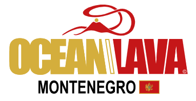 Logo Zawodów Ocean Lava Montenegro Triathlon 2020