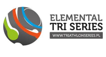 Logo Zawodów Elemental Tri Series Olsztyn 2018 (Puchar Polski w Triathlonie - elita)