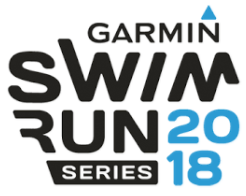 Logo Zawodów Garmin SwimRun Series Stężyca 2018