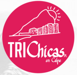 Logo Zawodów TRI-Chicas w Calpe, czyli prawdziwie kobiecy klimatyczny obóz triathlonowy