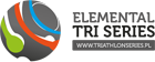 Logo Zawodów Elemental Tri Series Białystok Triathlon 2021