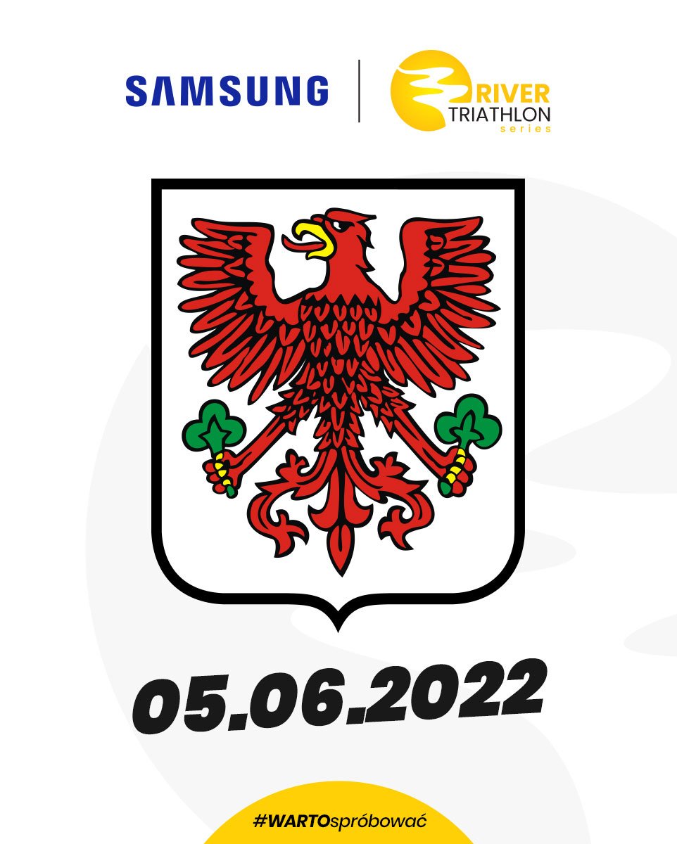 Logo Zawodów Samsung River Triathlon Gorzów Wielkopolski 2022