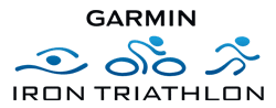 Logo Zawodów Garmin Iron Triathlon Rawa Mazowiecka 2022