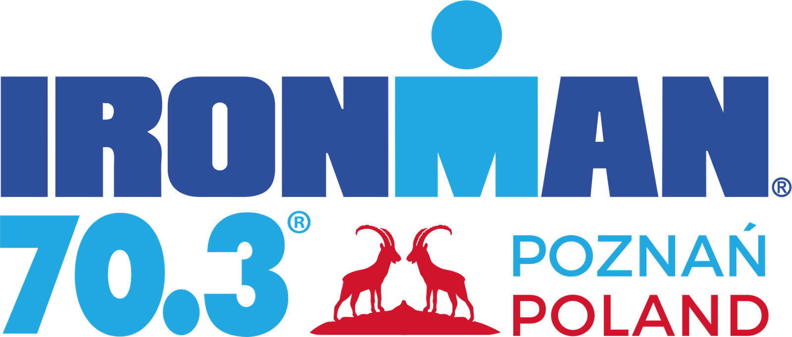 Logo Zawodów IRONMAN 70.3 Poznań 2022