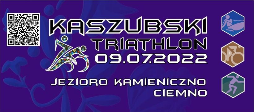Logo Zawodów Kaszubski Triathlon 2022