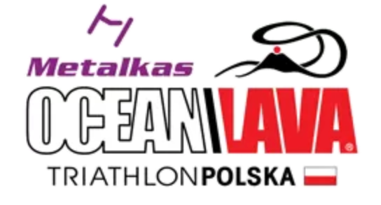Logo Zawodów Ocean Lava Metalkas Triathlon Polska Bydgoszcz-Borówno 2023