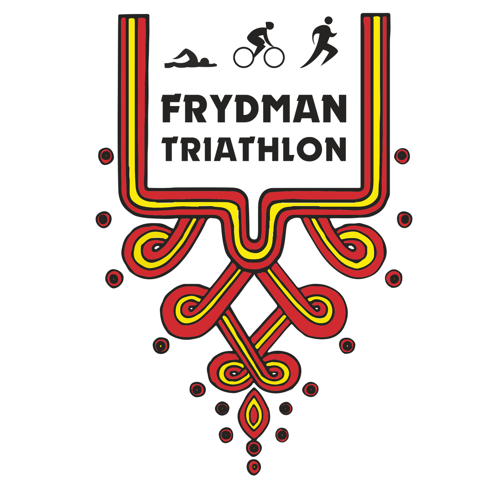 Logo Zawodów Frydman Triathlon 2023