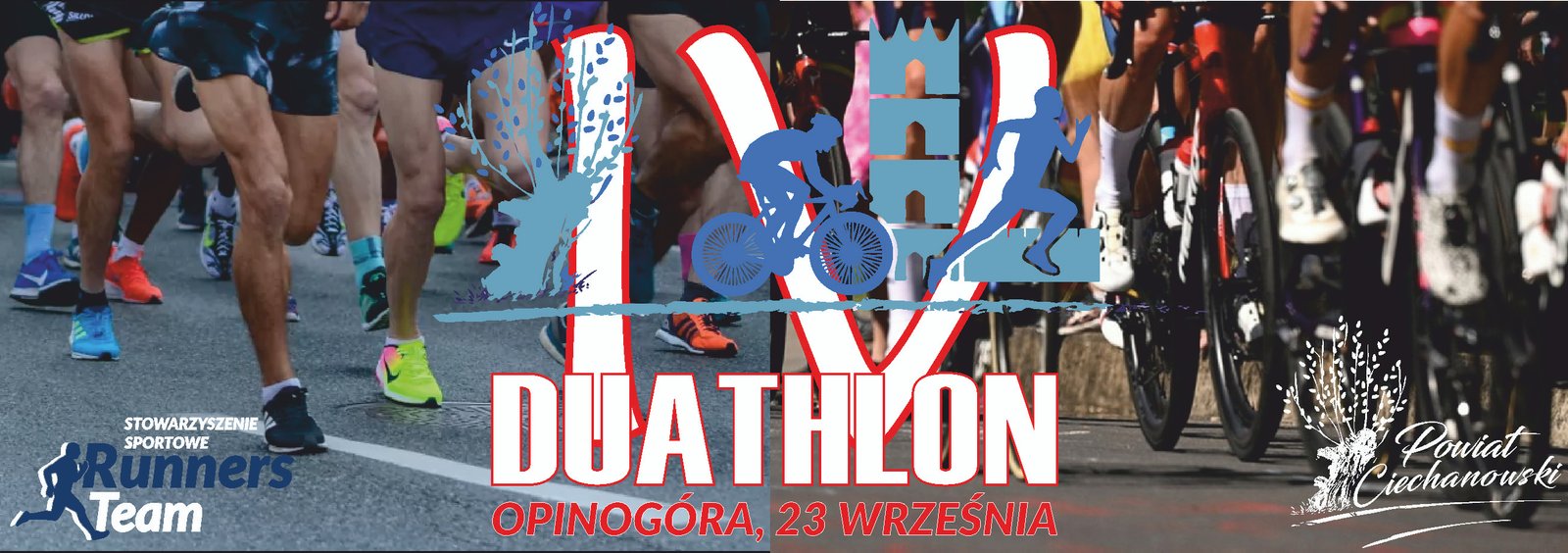 Logo Zawodów IV Duathlon Opinogóra