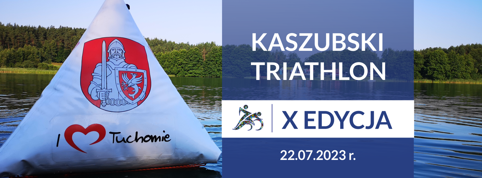 Logo Zawodów Kaszubski Triathlon 2023