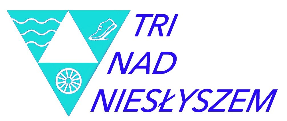 Logo Zawodów Triathlon TRI nad NIESŁYSZEM 2023