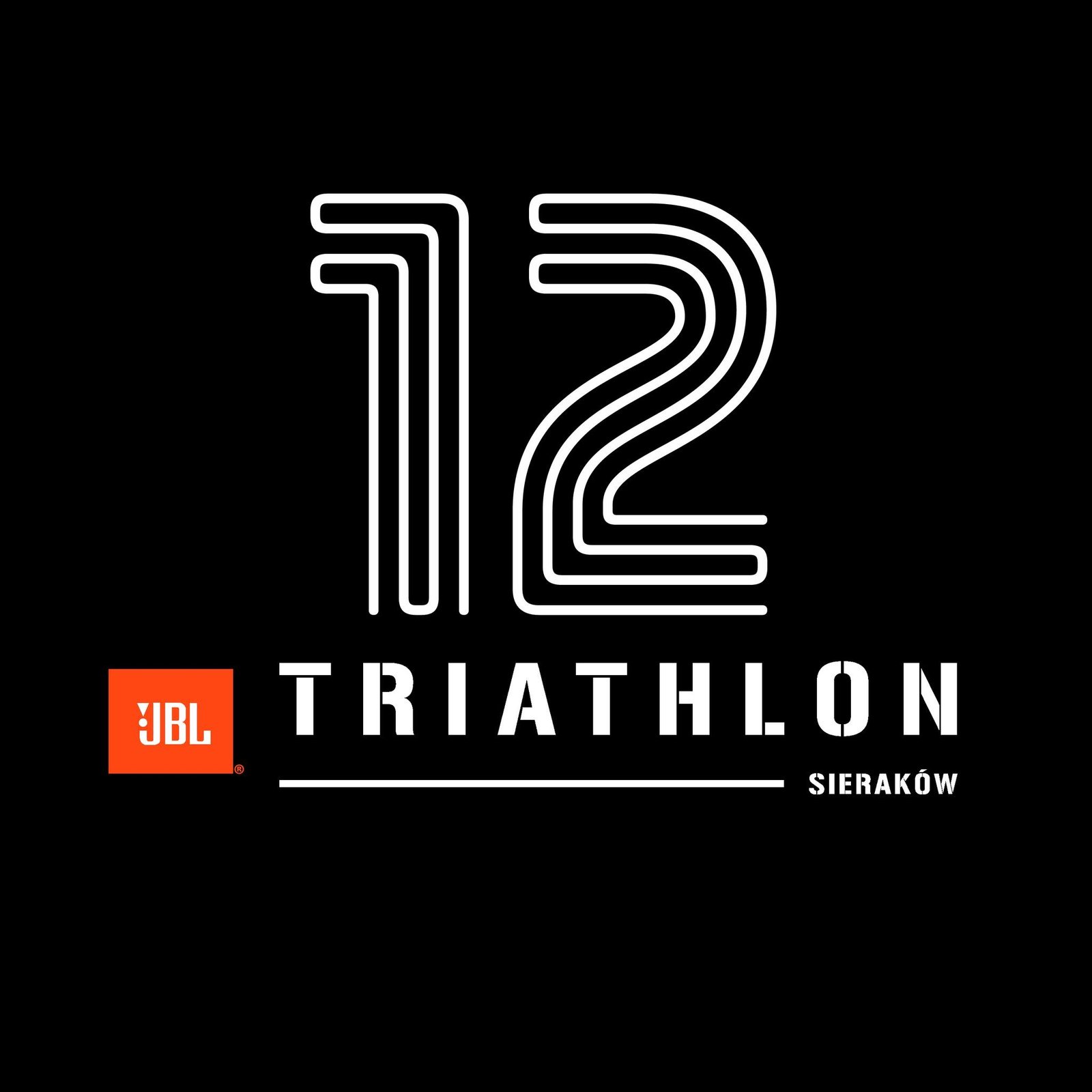 Logo Zawodów JBL Triathlon Sieraków 2024