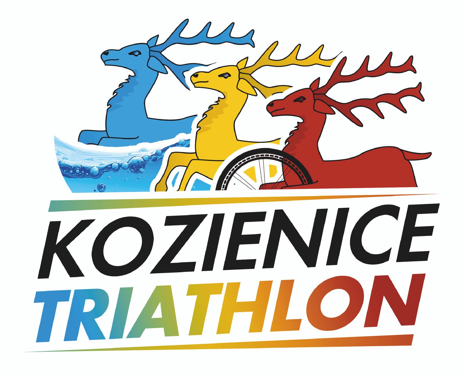 Logo Zawodów Kozienice Triathlon 2024