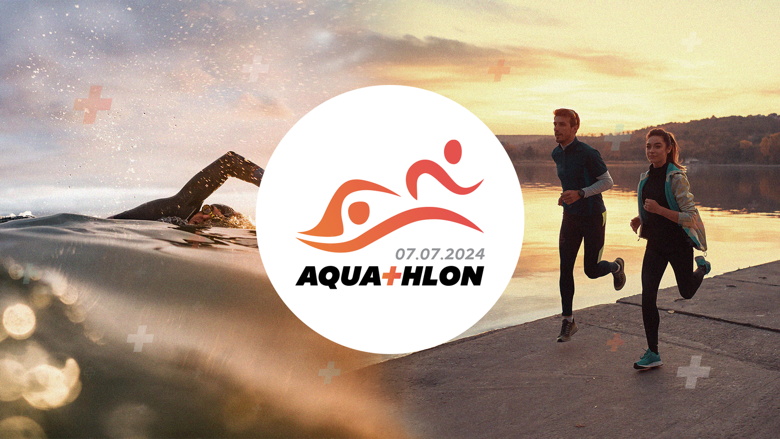 Logo Zawodów Aquathlon Śrem 2024