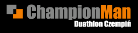 Logo Zawodów ChampionMan Duathlon Czempiń 2020